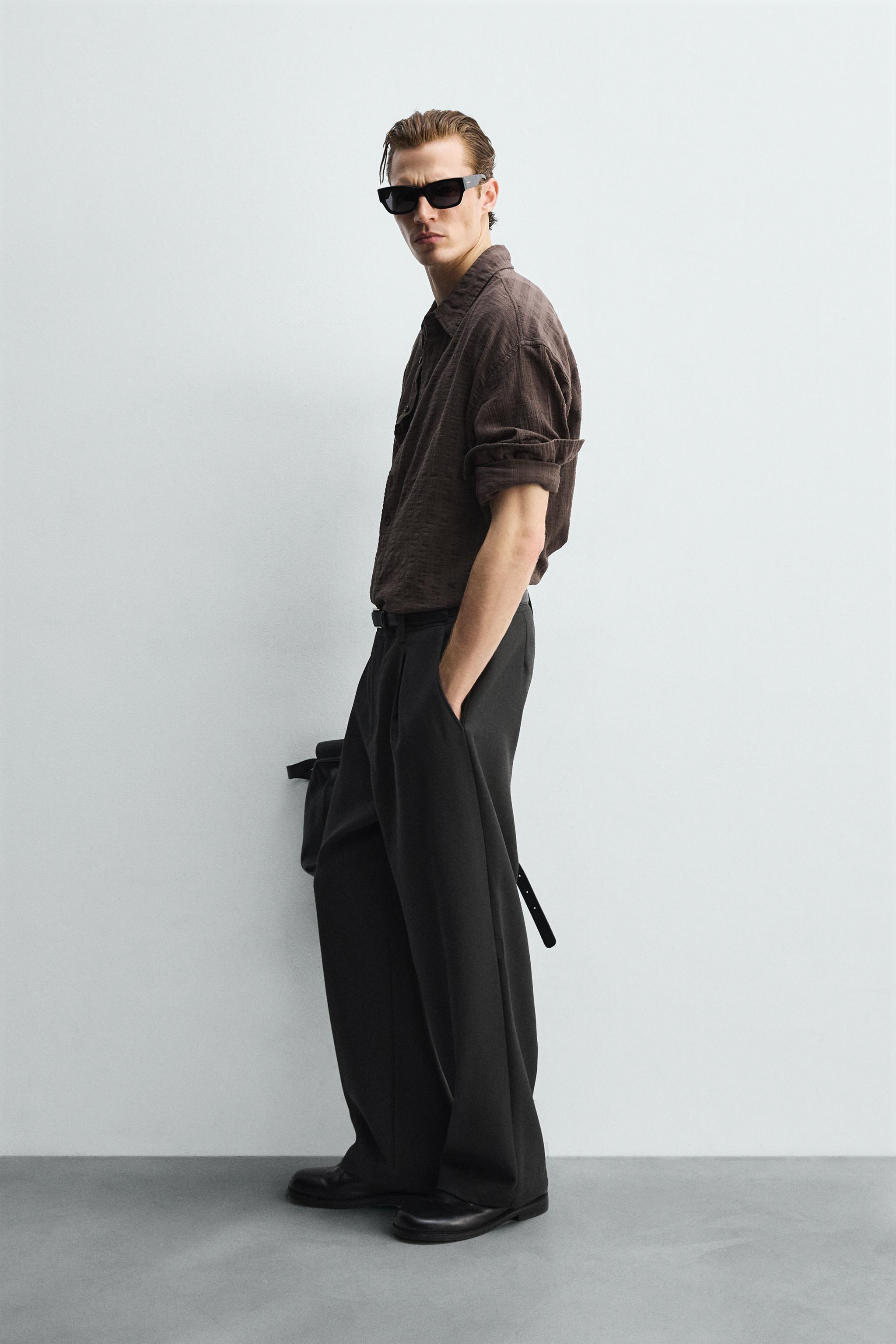 CHEMISE STRUCTURÉE À CARREAUX